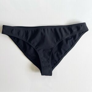 Givenchy Logo Embroidered Black Bikini Swimwear Bottoms